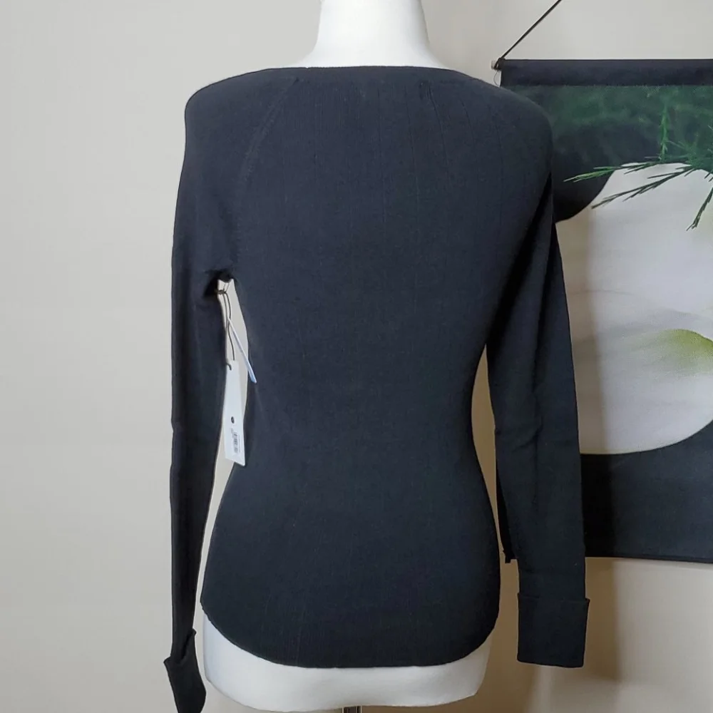 NWT Treasure & Bond Roll Cuff Ribbed Sweater